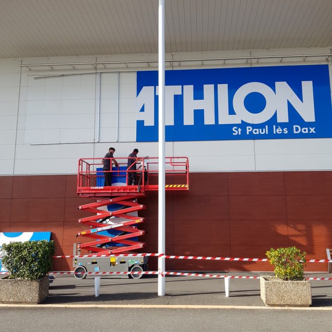 Enlevement enseignes Belfort 8